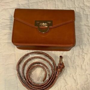 Ecosusi Vagan leather Belted waist/Hip bag, Fanny pack.